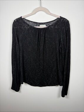 VELVET BY GRAHAM & SPENCER | Open Arm Long Sleeve Top